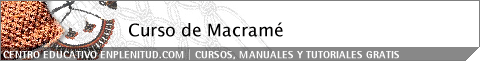 Curso gratis de Macram�