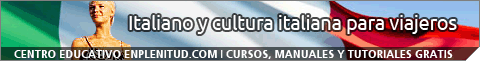 Italiano y cultura italiana para viajeros - Curso gratis de enplenitud.com