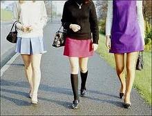 ¿Hay que invertir cuando la minifalda está de moda?